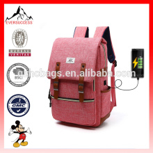 Bolsa de viaje mochila al aire libre Mochila de poliéster de gran capacidad impermeable multifuncional, bolso de escuela College (ES-H025)